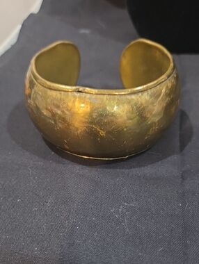 VINTAGE BRASS BANGLE BRACELET